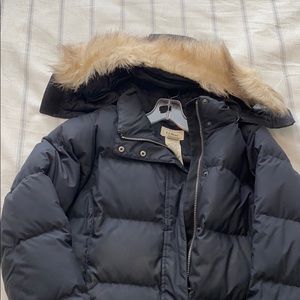 L.L. Bean - Black Winter Coat